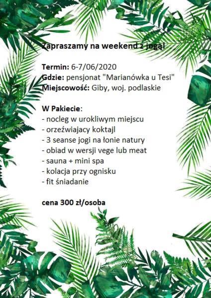 Farmstay Marianowka U Tesi Giby Exterior photo